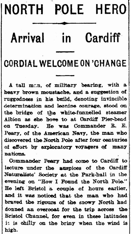Evening Express 1st June 1910