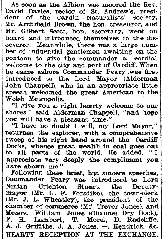 Evening Express 1st June 1910