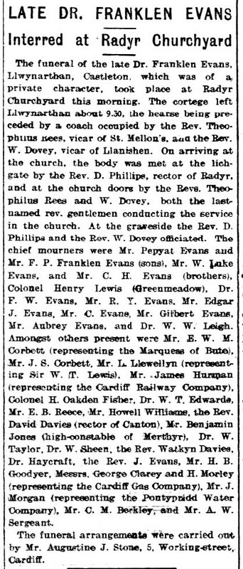 Evening Express 21st January 1904 