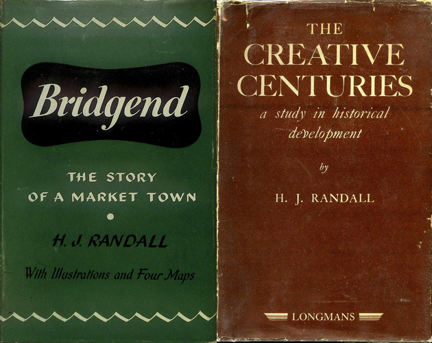 Selection of HJ Randall Book Covers