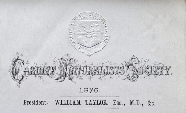 Poster from William Taylors time as President